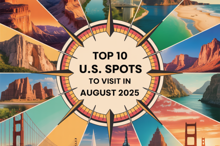 Best places to travel in August