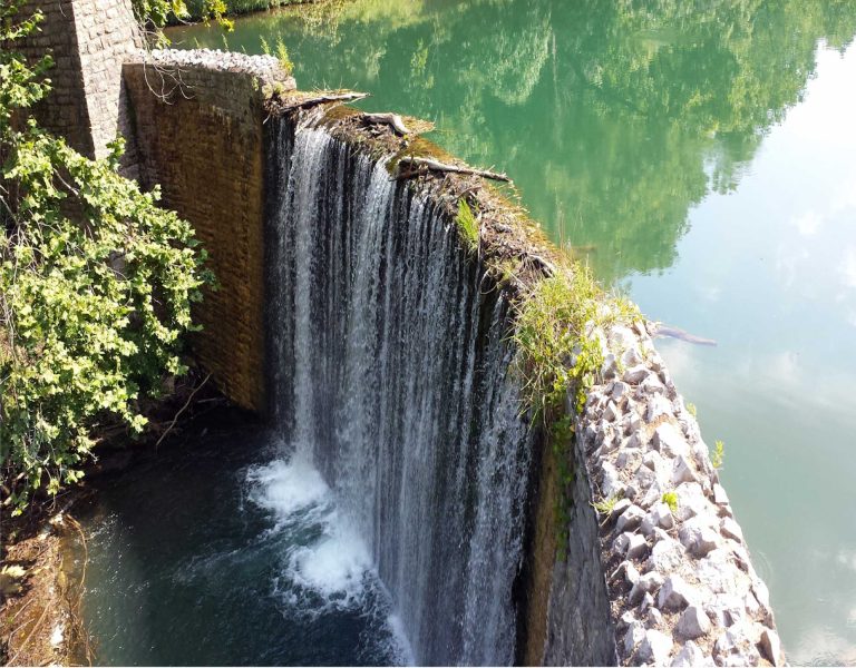 mirror lake waterfal