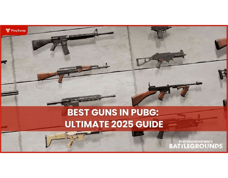best guns in pubg 2025